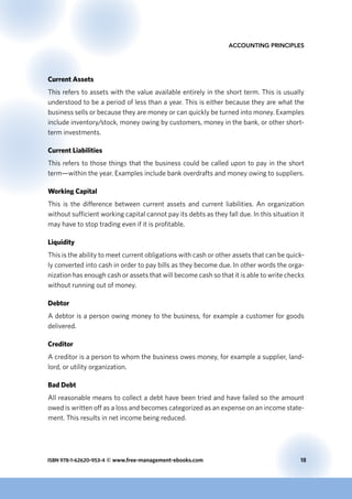 Comprehensive Guide to Basic Accounting Principles and Financial ...