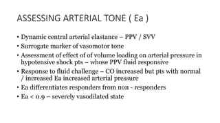 Normal Svv functional hemodynamic monitoring | PPTX