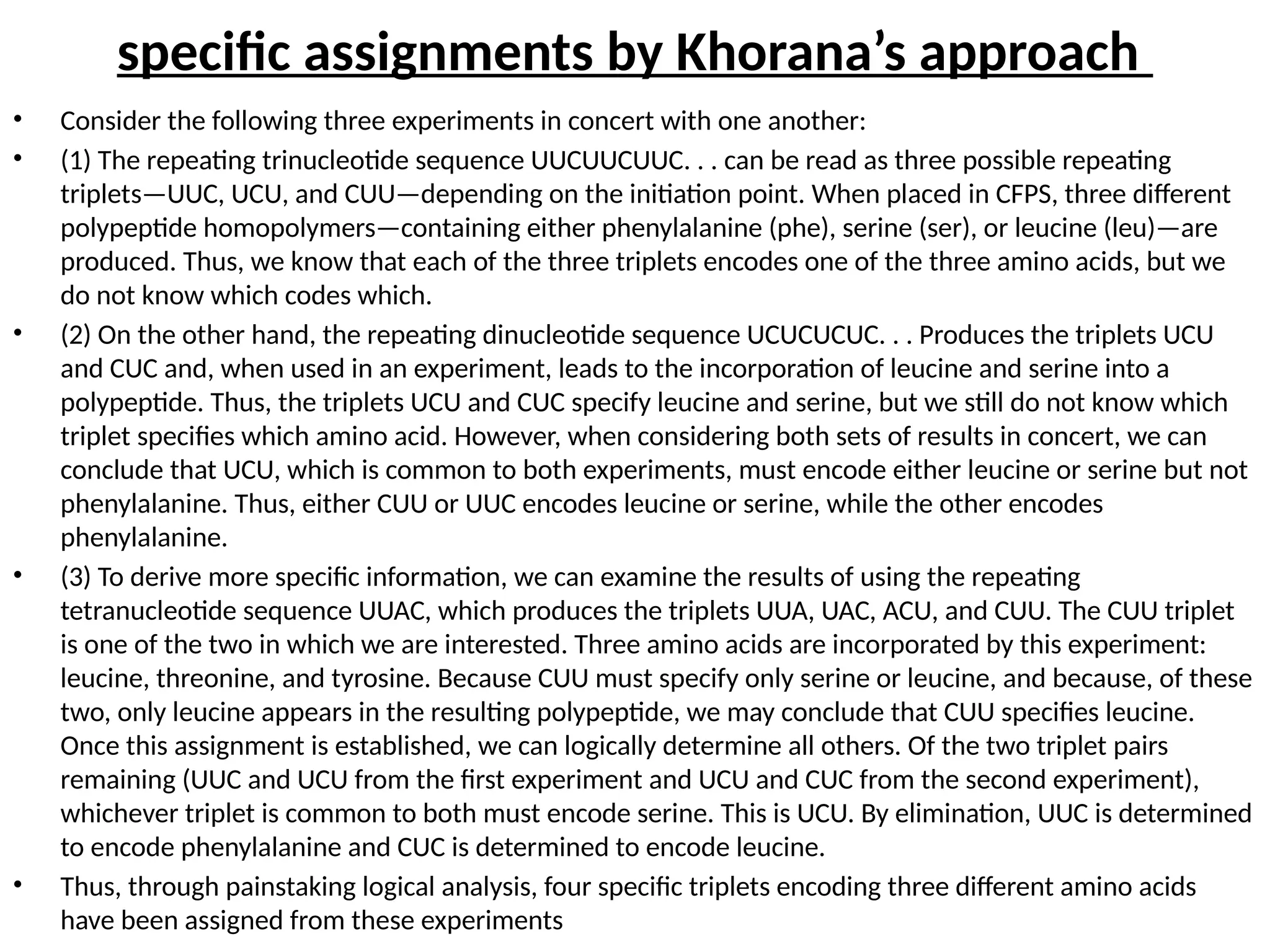Share Genetic code and its role and function in cell | PPTX