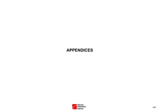 (24)
APPENDICES
 