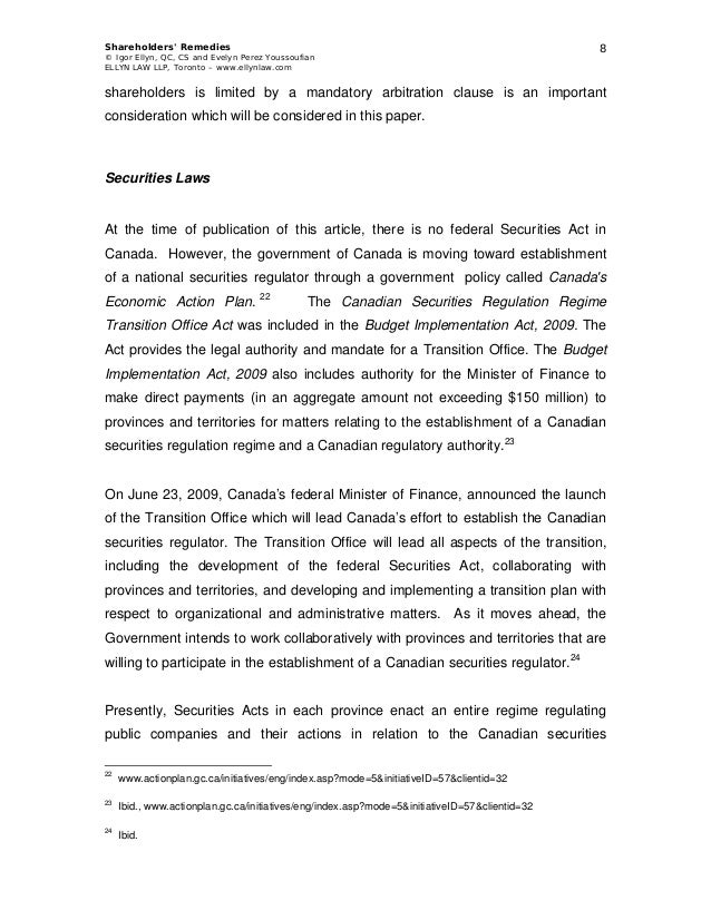 Derivative claim remedies image