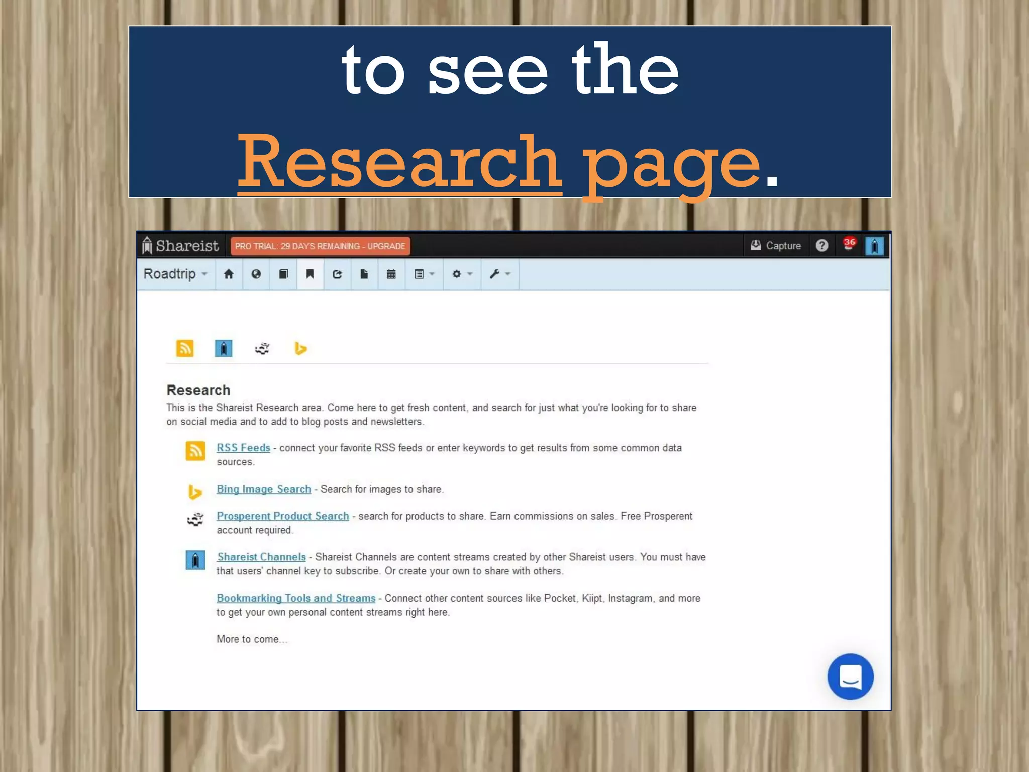 to see the
Research page.
 