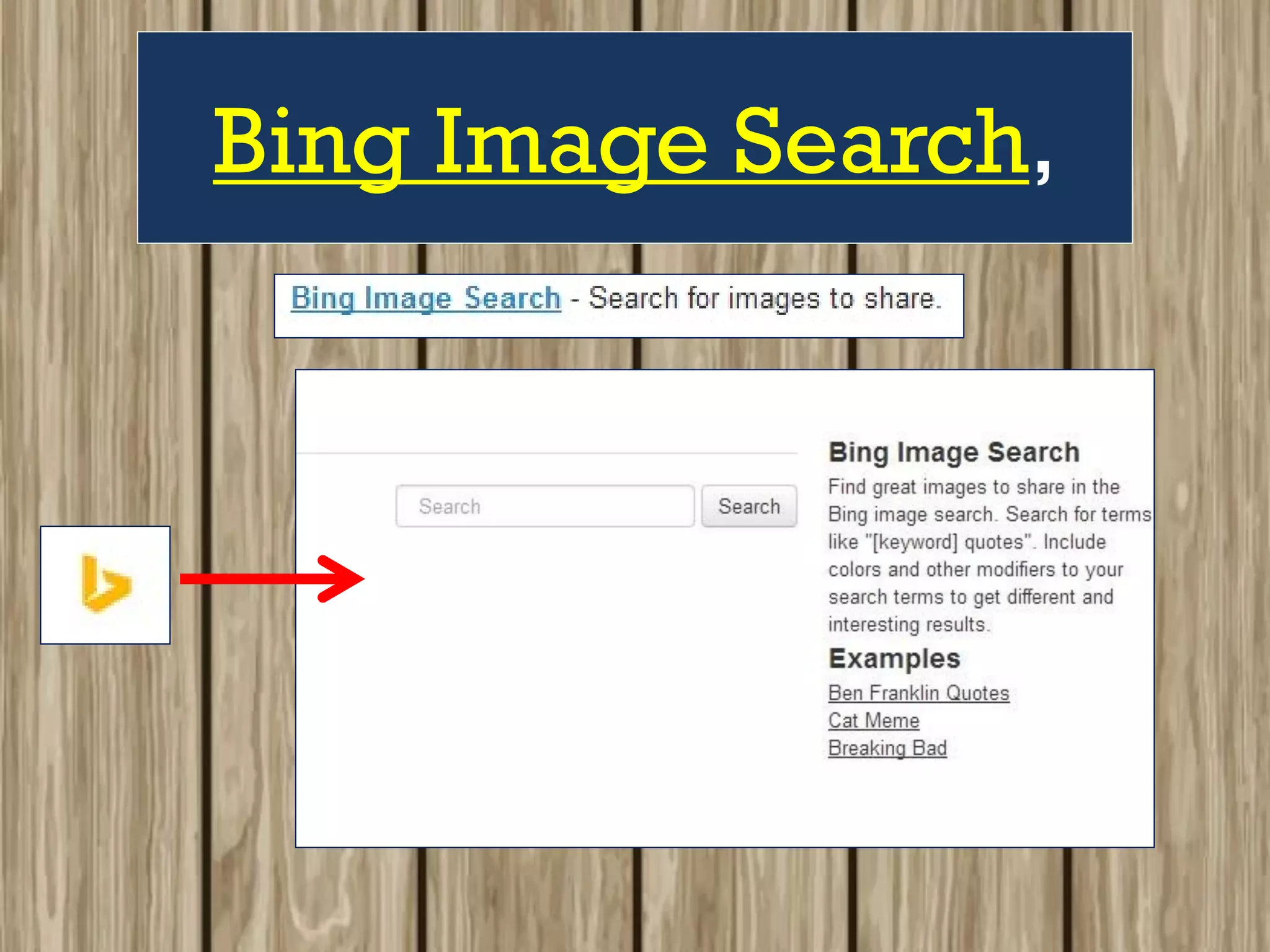 Bing Image Search,
 