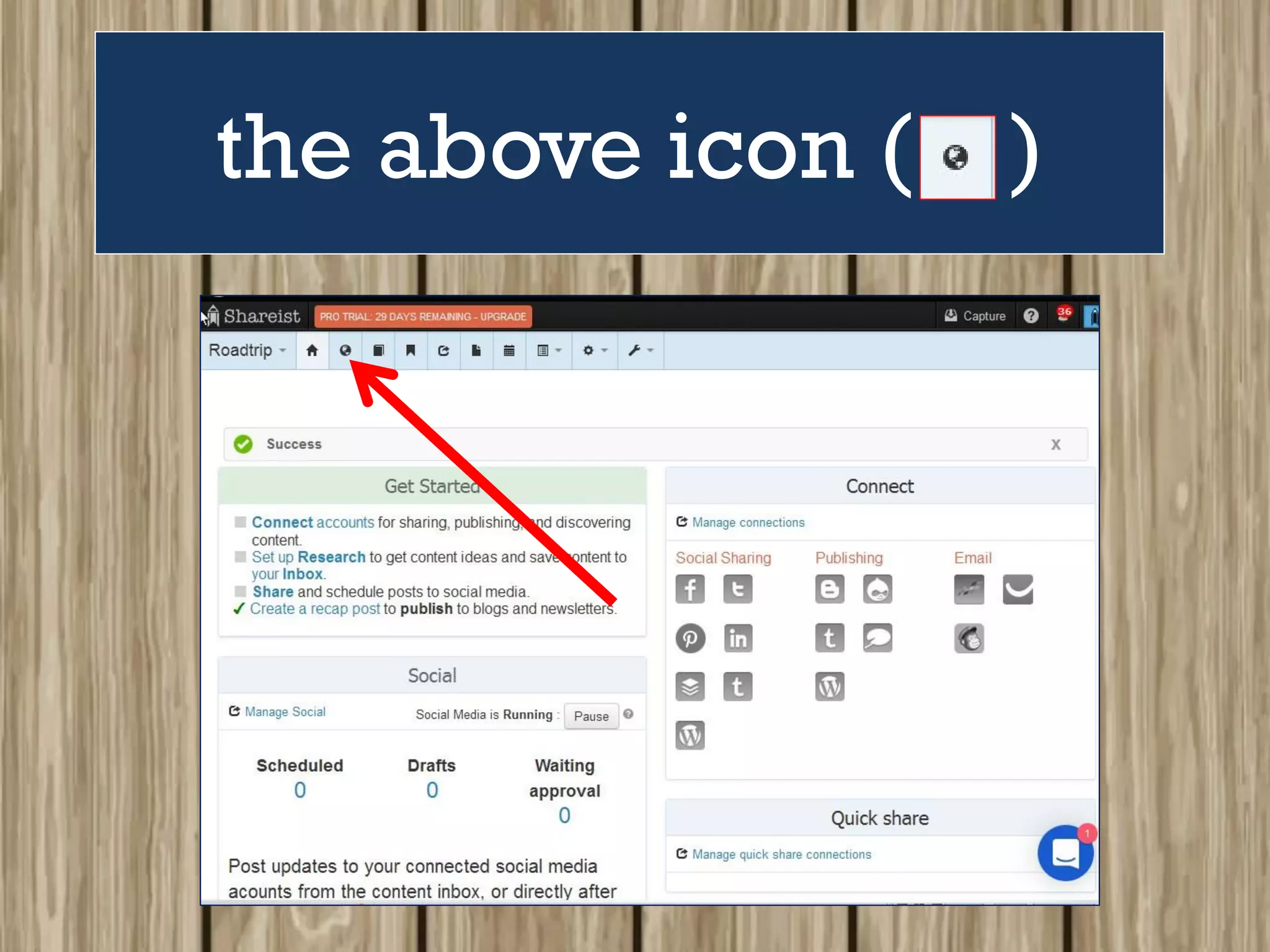 the above icon ( )
 