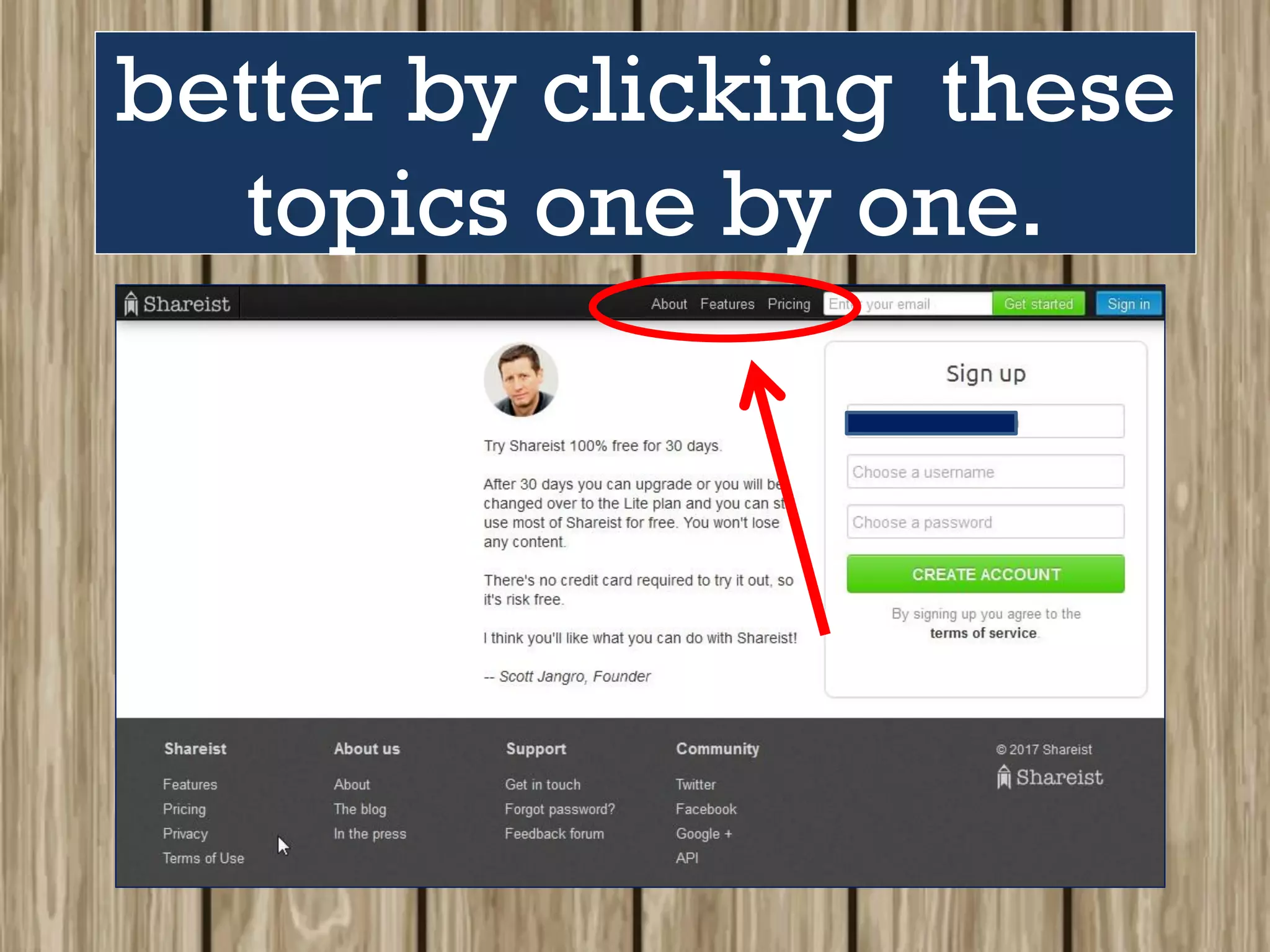 better by clicking these
topics one by one.
 