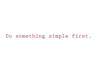 Share Lab_tool kit for a better world: Do Something Simple First