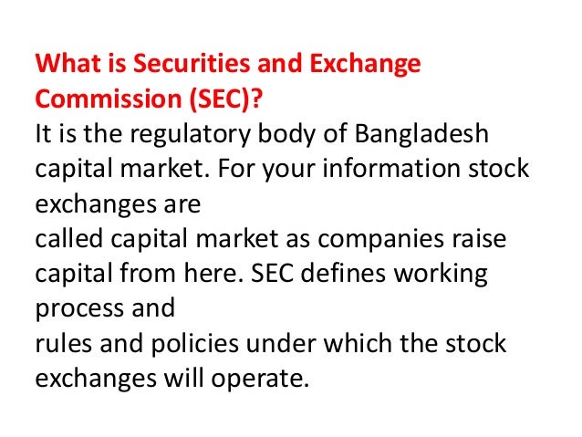 Bangladesh capital market
