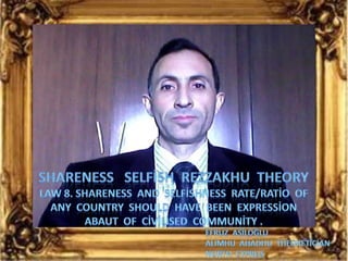 Shareness  selfi̇sh  rezzakhu   theory  law  8