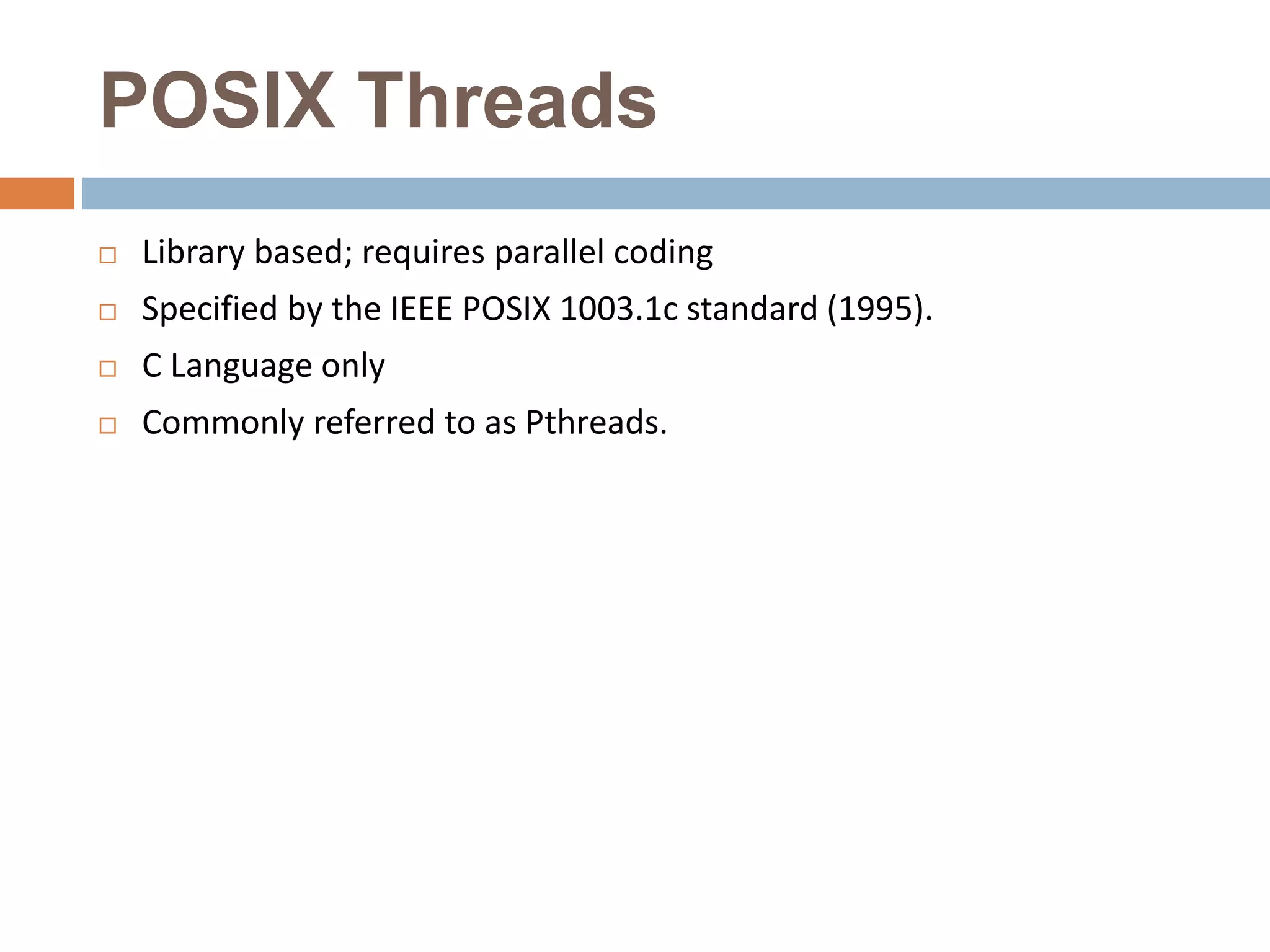 parallel programming models | PPT