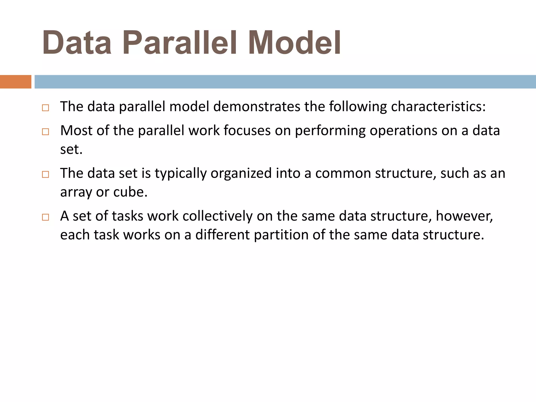 parallel programming models | PPT