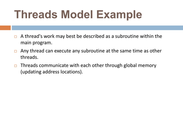 parallel programming models | PPT