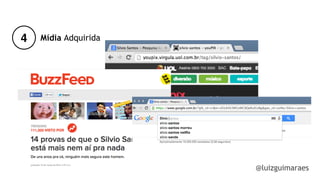 4
@luizguimaraes
Mídia Adquirida
 