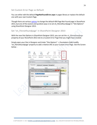 Sharepoint Administration Guide SharePoint 2013 Site Administration Guide | PDF