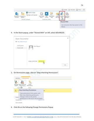 Sharepoint Administration Guide SharePoint 2013 Site Administration Guide | PDF
