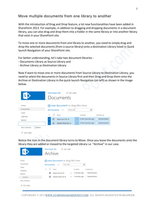 Sharepoint Administration Guide SharePoint 2013 Site Administration Guide | PDF
