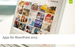 Apps für SharePoint 2013
 