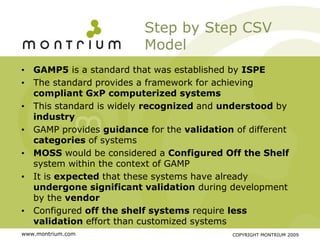 SharePoint for Pharma - A Risk-Based Validation Approach for Life ...