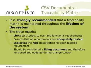 SharePoint for Pharma - A Risk-Based Validation Approach for Life ...
