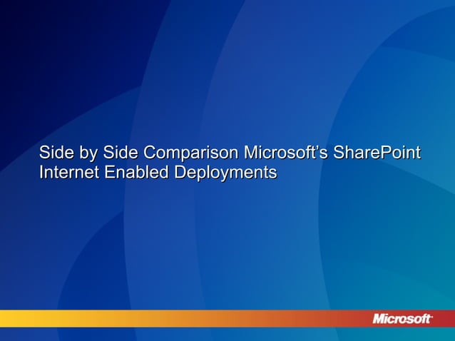 SharePoint in the Extranet Joel Oleson | PPT