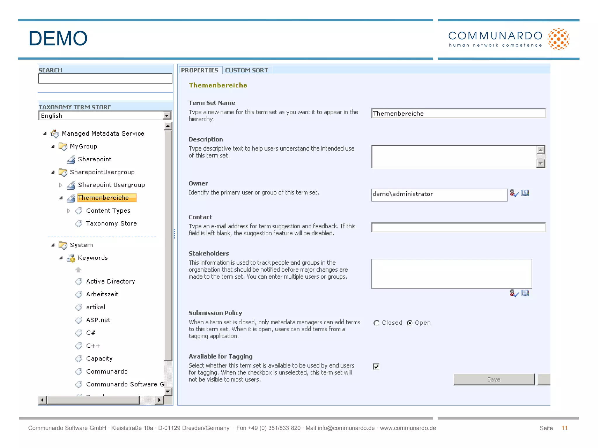 Nachteile Taxonomie7Nicht/nur bedingt erweiterbar