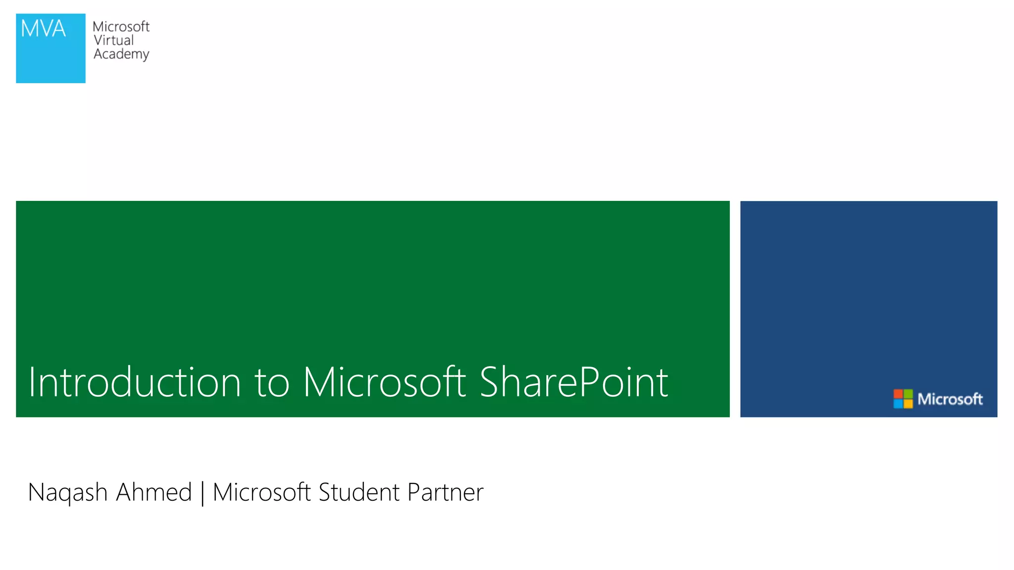 Naqash Ahmed | Microsoft Student Partner
 