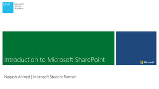 Naqash Ahmed | Microsoft Student Partner
 