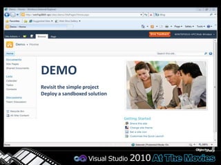 Content Storage in SharePointStorage is based on the concept of listsEverything is modeled in terms of rows and columnsThe Document Library is really just a hybrid listSharePoint adds value on top of the generic listTransparent content storage in SQL ServerAutomatic generation of the user interface