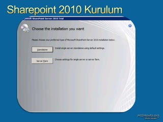 Sharepoint 2010 Sunumu | PPTX