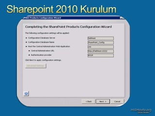 Sharepoint 2010 Sunumu | PPTX