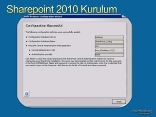 Sharepoint 2010 Sunumu | PPTX