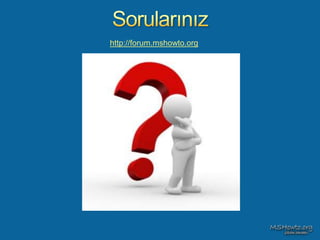 Sharepoint 2010 Sunumu | PPTX