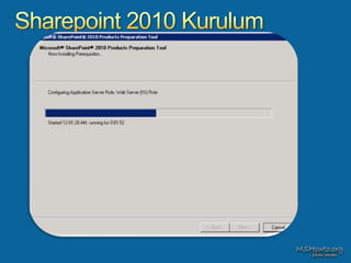 Sharepoint 2010 Sunumu | PPTX