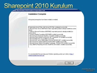 Sharepoint 2010 Sunumu | PPTX