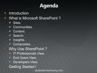Microsoft SharePoint 2010 Overview | PPTX