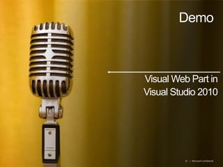 DemoVisual Web Part in Visual Studio 2010