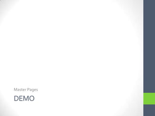 DemoMaster Pages