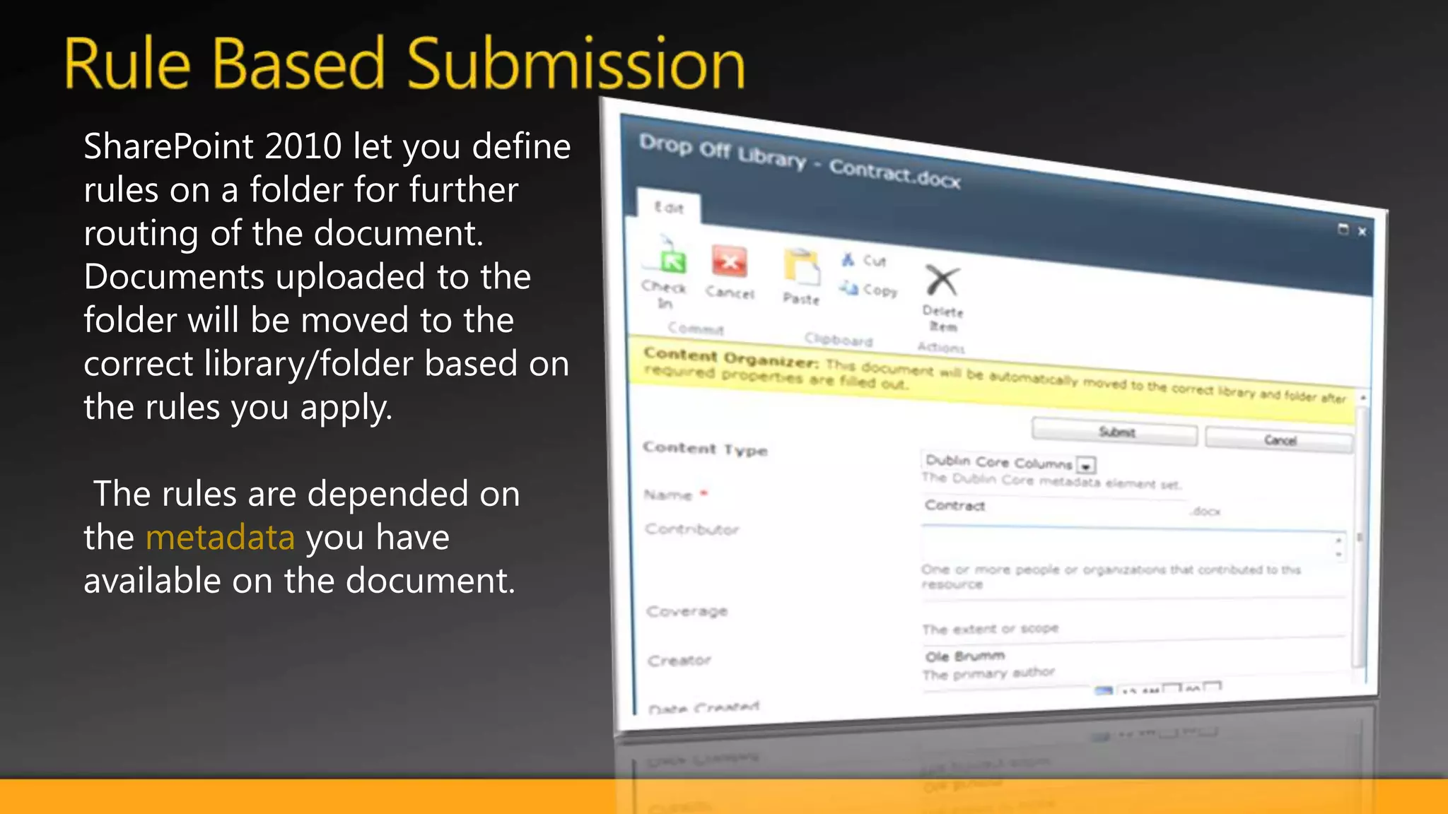 Versioning, check-in, and check-out