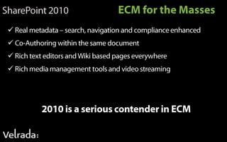  Ability to use engaging media – images, video, streaming media