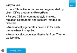 User solutions and partially trusted code (sandboxing)What’s new?
