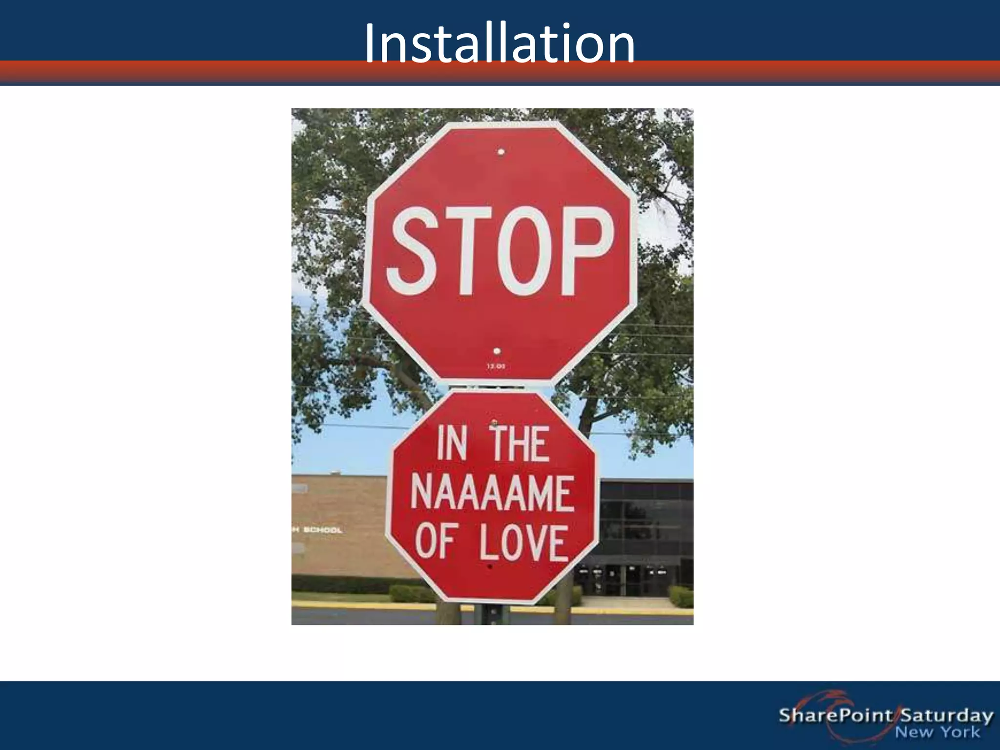 Do NOT use the Farm Configuration Wizard.