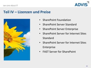 Installieren der Prerequisites (Für Serverprodukte automatisch mit dem Prerequisites Installer)