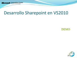 Desarrollo Sharepoint en VS2010
31
 