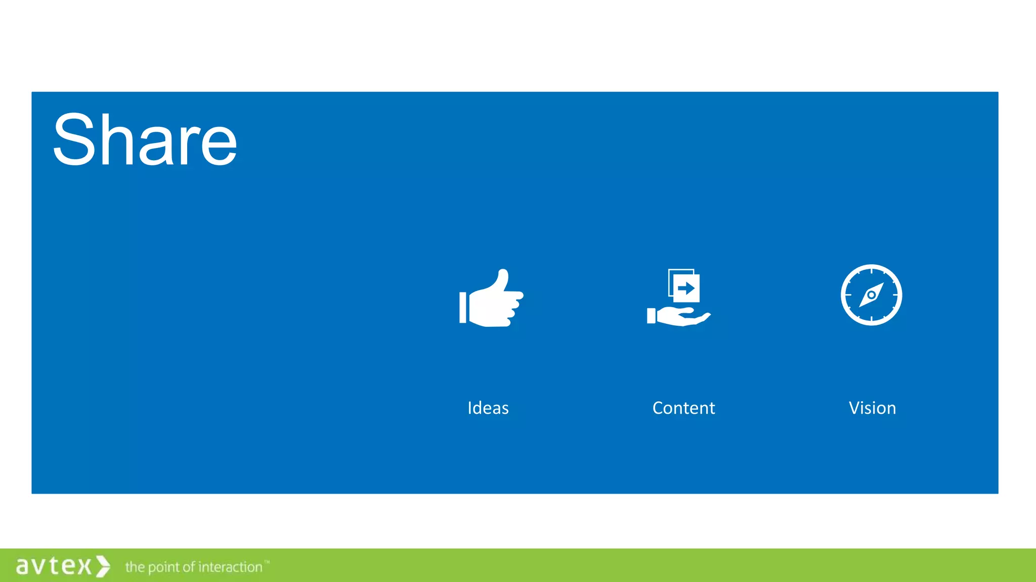 Ideas

Content

Vision

 