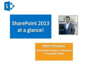 What is SharePoint?
• Platform developed by Microsoft launched in
2001
• Basically built to manage the content
management ...