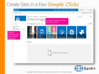 Simple Clicks




Copyright 2012 © Microsoft Corporation and Sentri, Inc. All rights reserved.
 