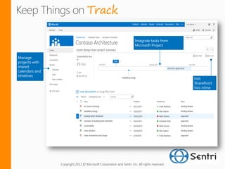 Track




Copyright 2012 © Microsoft Corporation and Sentri, Inc. All rights reserved.
 