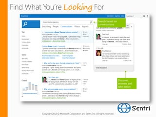 Looking




Copyright 2012 © Microsoft Corporation and Sentri, Inc. All rights reserved.
 