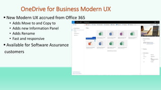 SharePoint 2016 Overview | PPTX