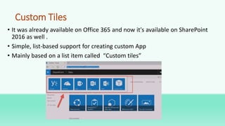 SharePoint 2016 Overview | PPTX