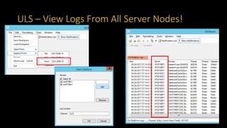 ULS – View Logs From All Server Nodes!
 